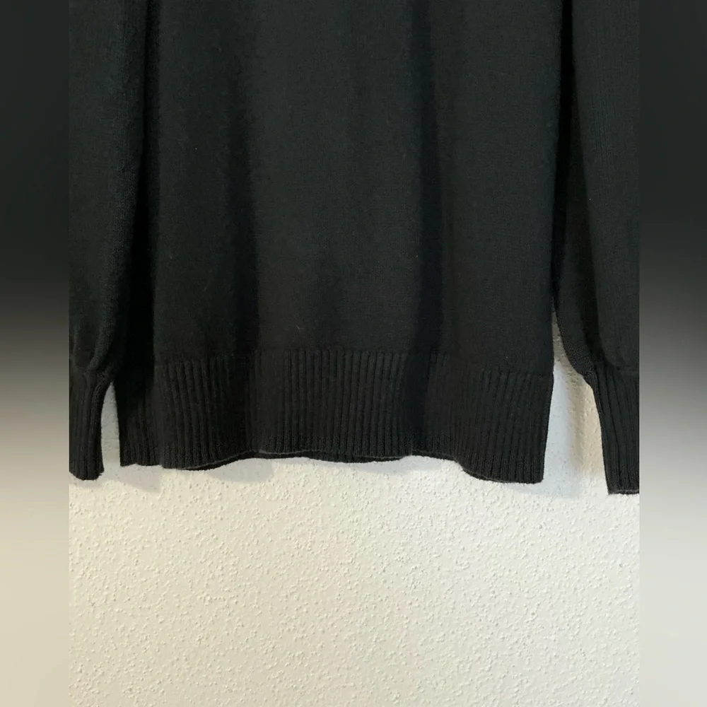 Summer salt The Year-Round Balloon Sleeve Pompom Sweater Small - Picture 7 of 12
